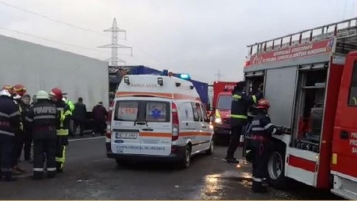 Accident grav în Ialomița! Sunt șapte victime. A fost activat planul roşu de intervenţie