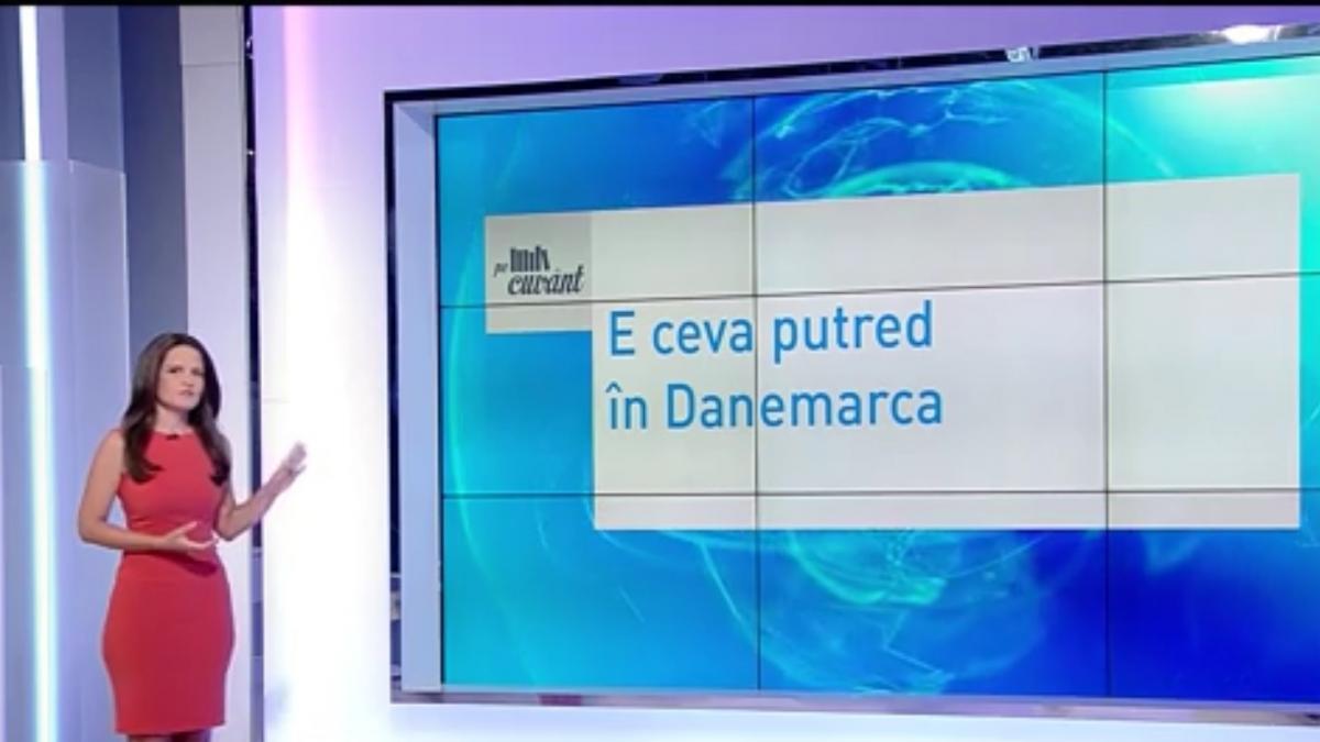 Pe cuvânt, cu Ana Iorga. De unde vine expresia ''E ceva putred în Danamerca''