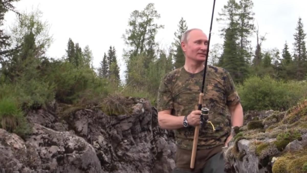 Imagini incredibile din vacanța lui Vladimir Putin. Ce a facut liderul rus în Siberia - VIDEO