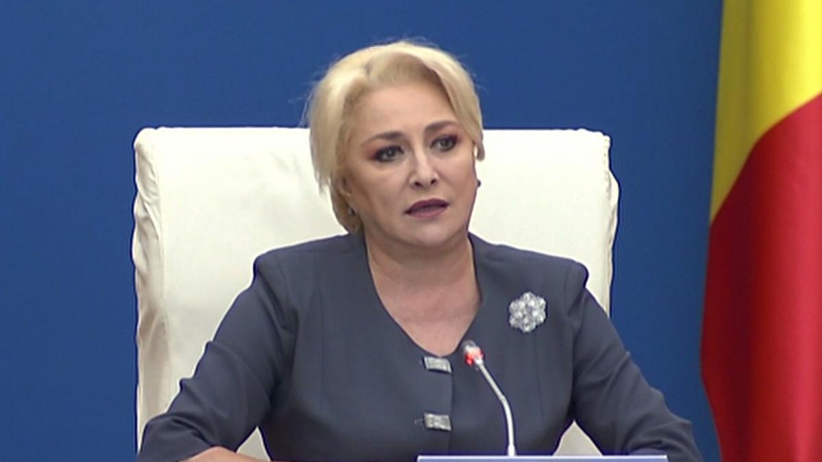 Şedinţă de Guvern. Viorica Dăncilă: Referendumul, pe 6 și 7 octombrie