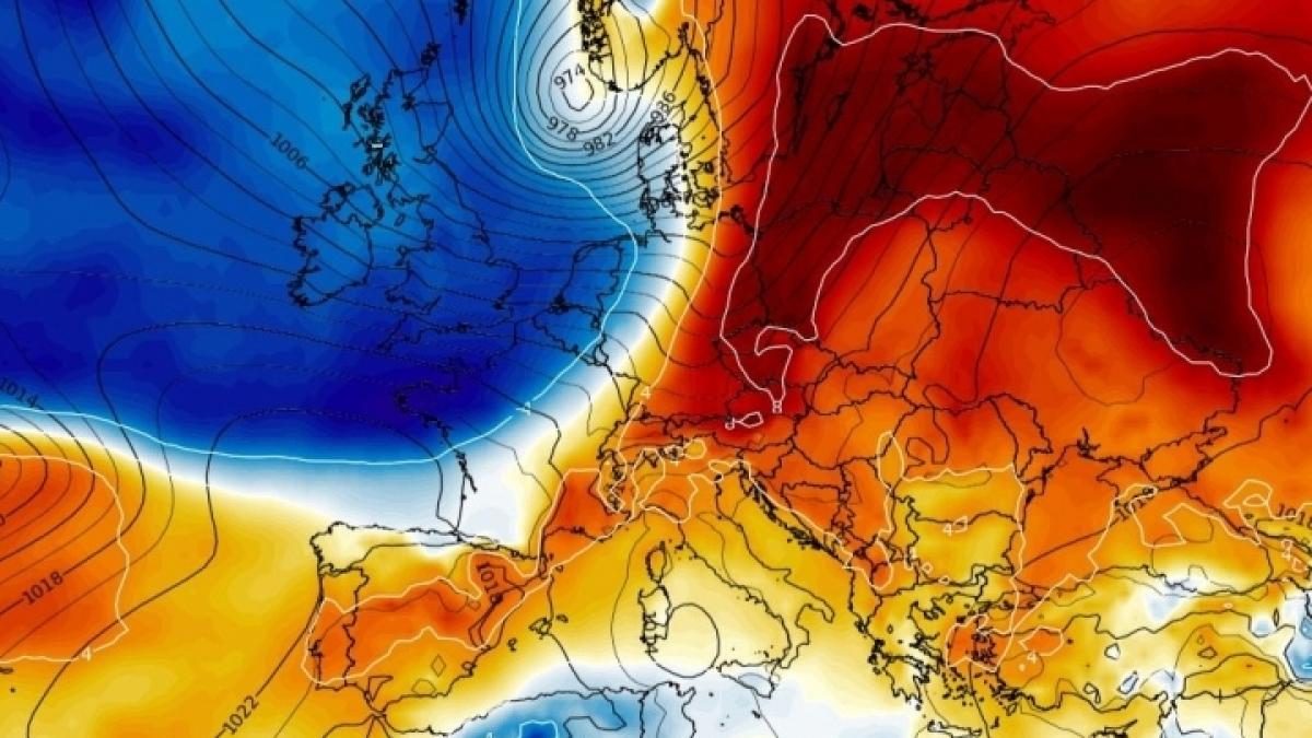 O masă de aer polar va afecta Europa. Ce temperaturi vor fi în România