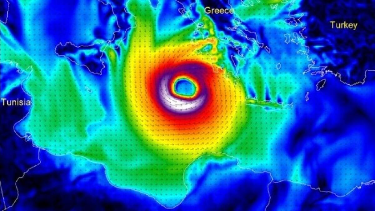 O furtună-hibrid va lovi Europa. Fenomenul meteo extrem de rar are trăsăturile unui uragan