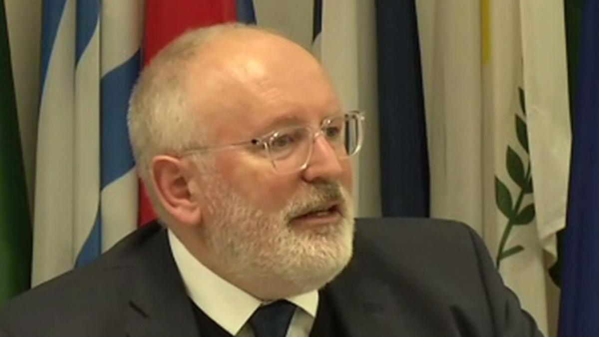 Reacția lui Frans Timmermans pentru Antena 3