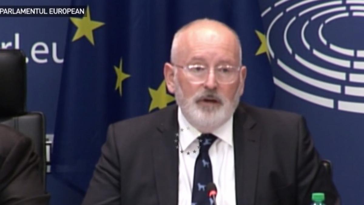 Frans Timmermans: Referendumul să nu fie un instrument