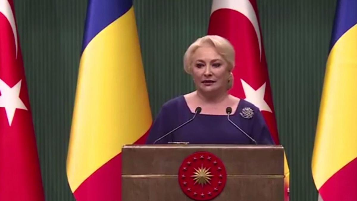 Viorica Dăncilă s-a întâlnit cu președintele Turciei, Recep Erdogan