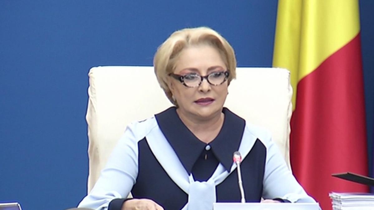 Ședință de Guvern. Premierul Viorica Dăncilă: Continuă programul pilot „Masa caldă în școli”