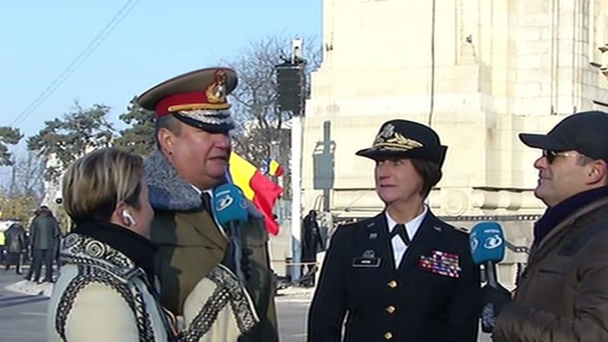 General în armata SUA, declarație exclusivă pentru Antena 3: Este o adevărată onoare și sunt mândră să fiu aici