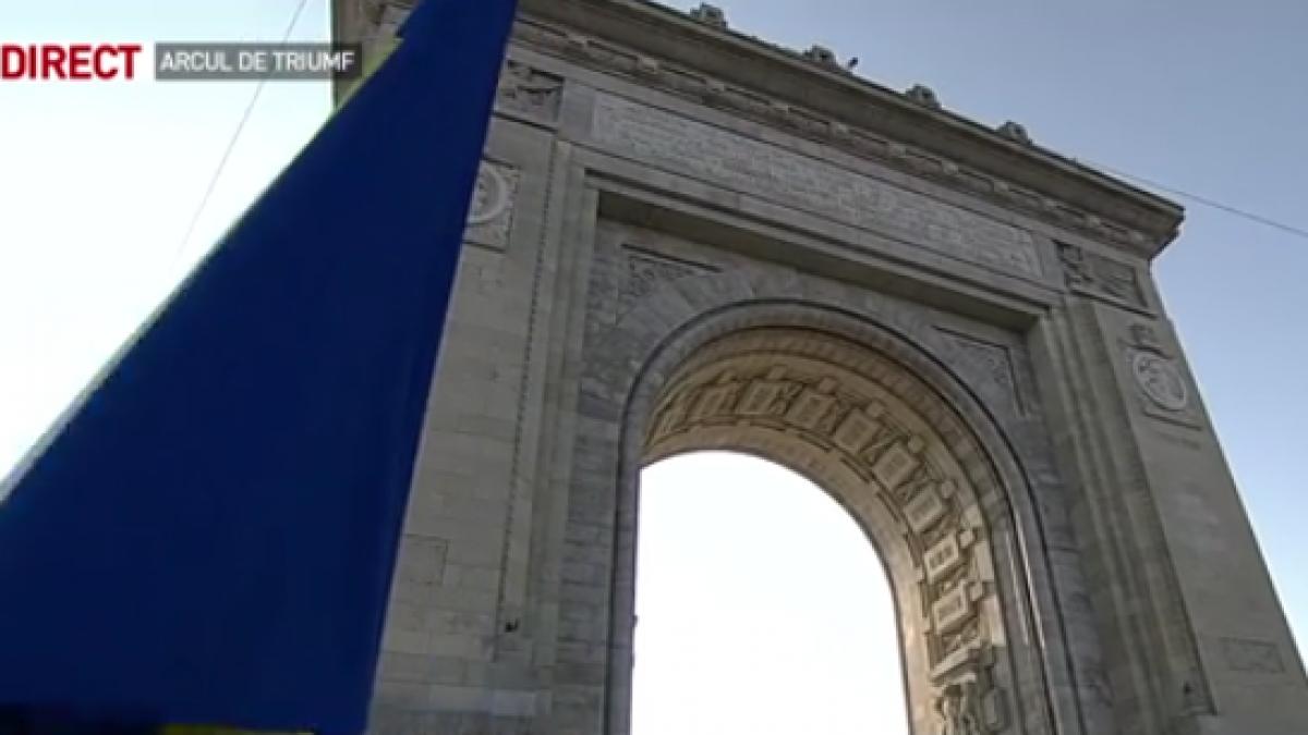 Arcul de Triumf va fi deschis duminică pentru public. Intrarea este liberă