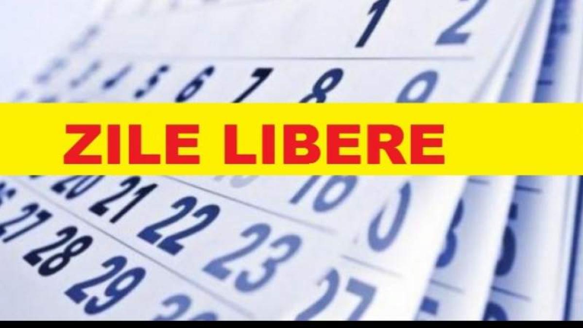 Câte zile libere vor fi în 2019? Calendarul sărbătorilor legale