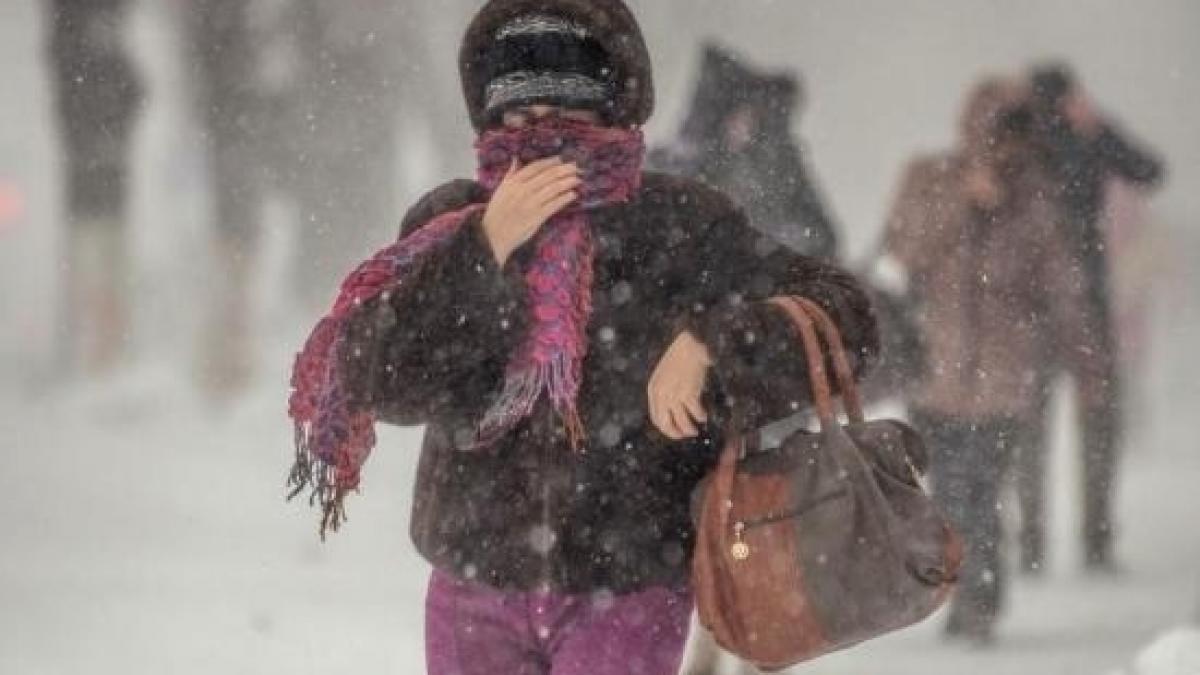 Alertă meteo! Prima avertizare de cod portocaliu de viscol 