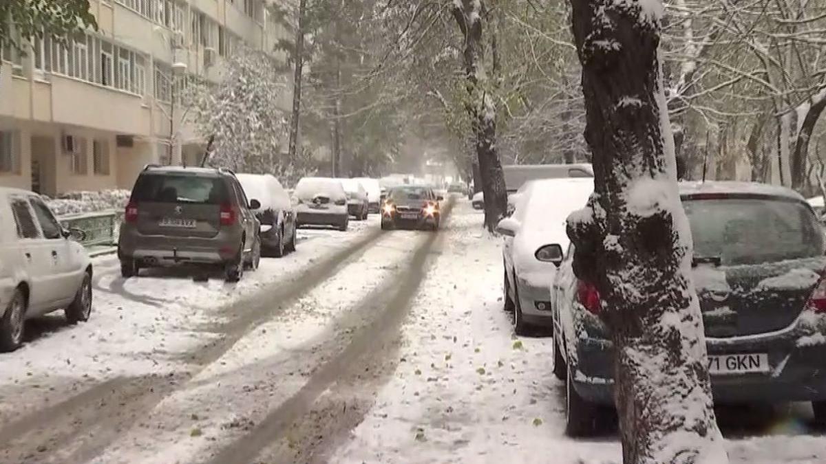 Atenționare meteo! Cod galben de precipitaţii mixte și polei în mai multe judeţe