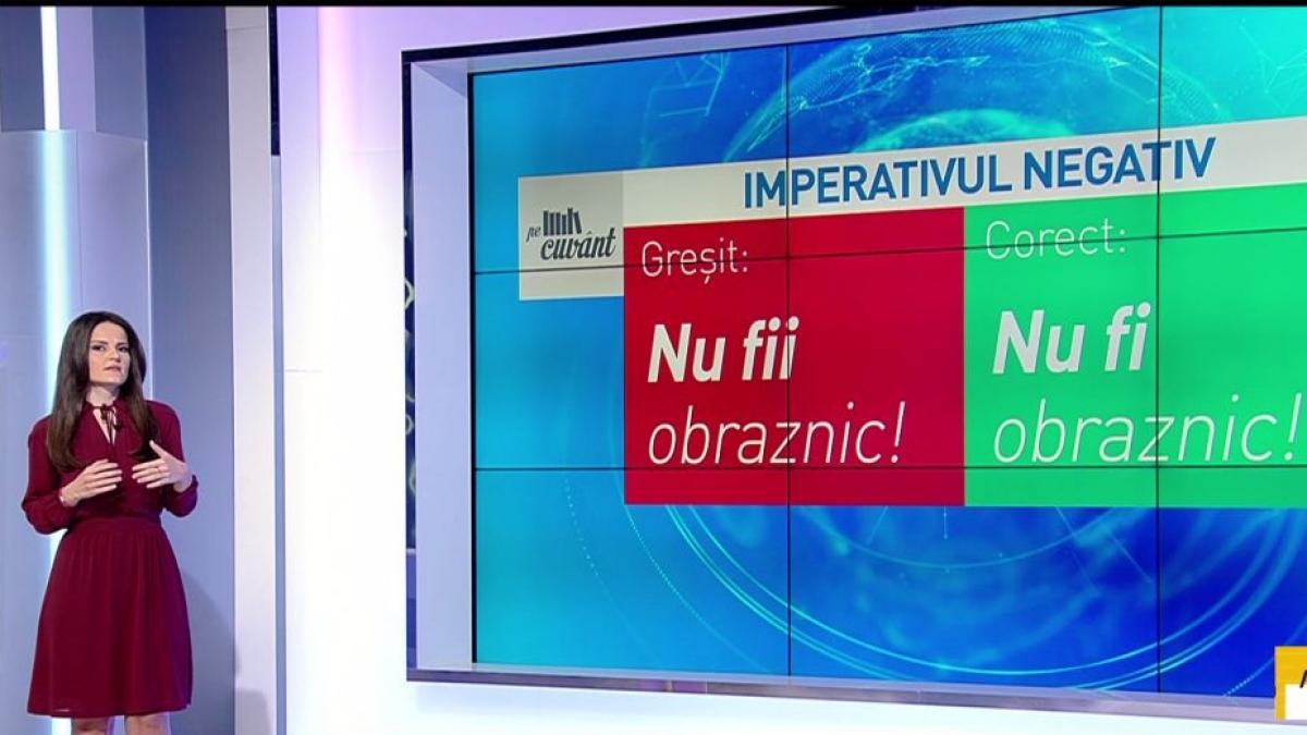 Pe cuvânt, cu Ana Iorga. Când scriem cu un ''i''şi cu doi ''i'' verbul ''a fi''