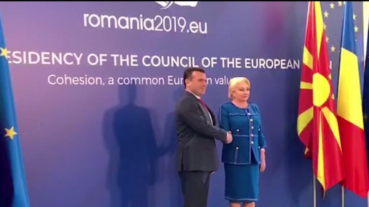 România susţine aderarea Macedoniei de Nord la alianţa NATO. Declaraţiile făcute de Viorica Dăncilă 