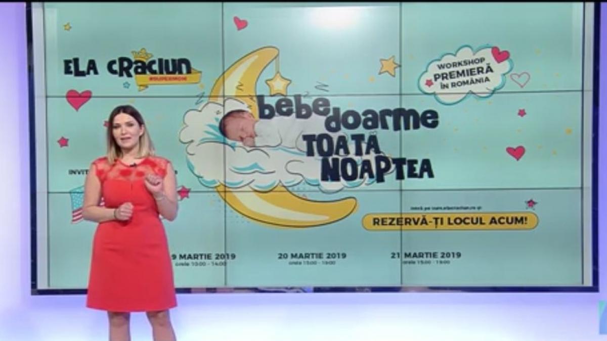 Numai de bine. Cum îţi ajuti bebeluşul să doarmă toată noaptea