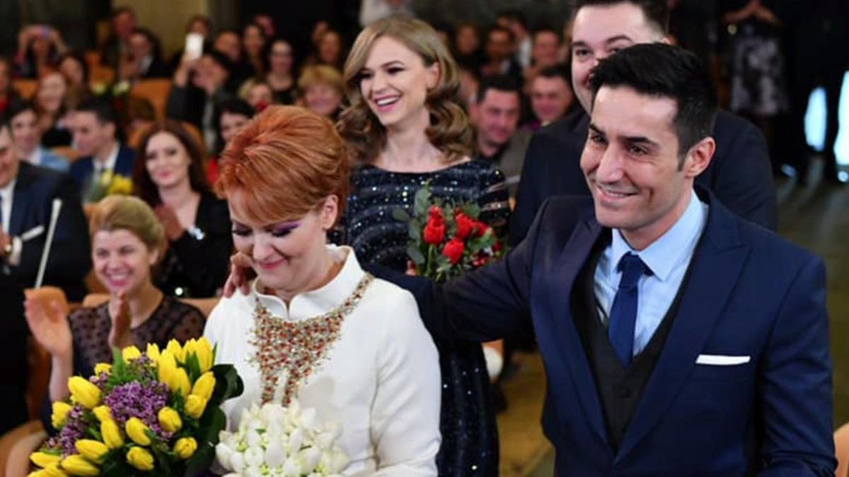 Lia Olguța Vasilescu și Claudiu Manda fac petrecerea de nuntă