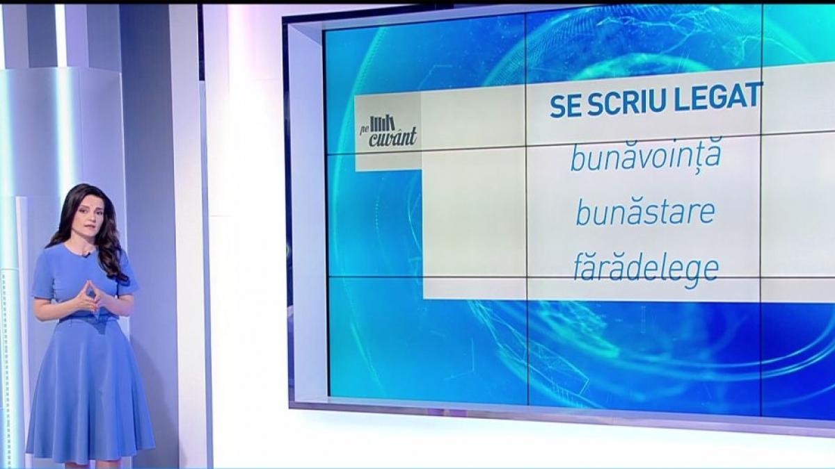 Pe cuvânt, cu Ana Iorga. Care sunt cuvintele compuse care se scriu legat şi cele care se scriu cu cratimă