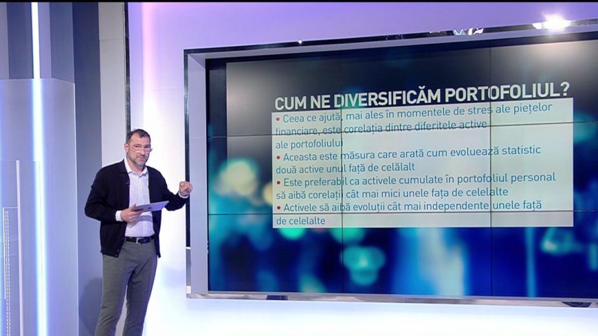 Jurnalul de economie, cu Daniel Apostol. Cum ne diversificăm portofoliul?