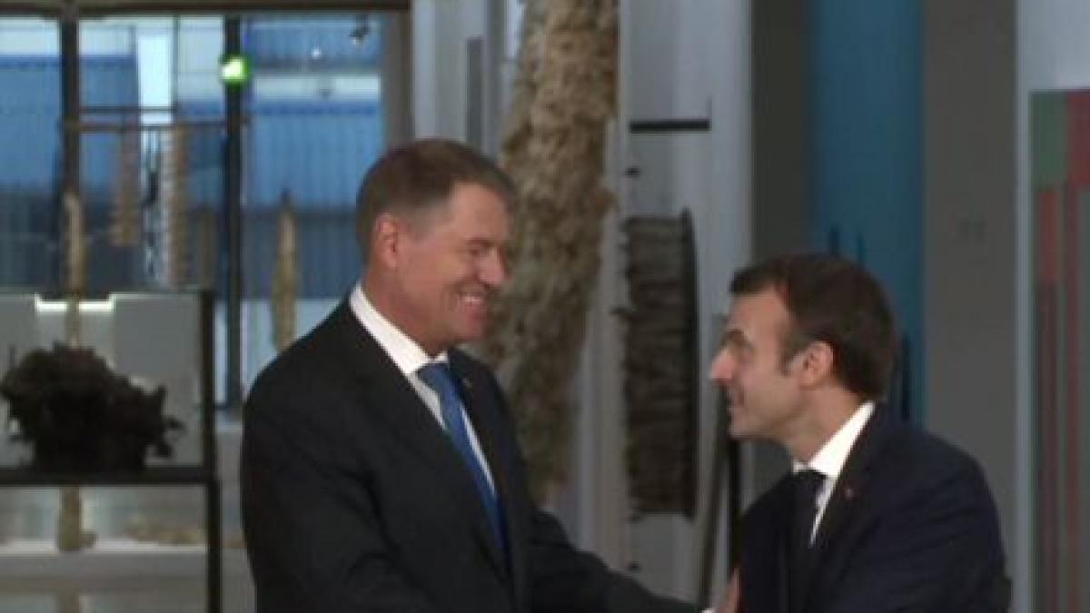 Be Eu. Întâlnire bilaterală între Klaus Iohannis și Emmanuel Macron, sub umbrela Consiliului European