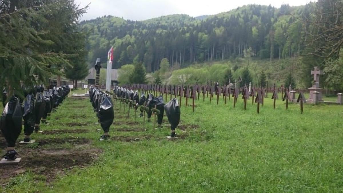 UDMR reclamă nerespectarea legilor în cazul Cimitirului eroilor din Valea Uzului şi solicită intervenţia Guvernului