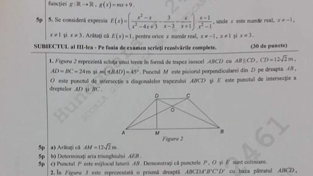 Edu Ro Barem MatematicÄƒ La Evaluare NaÈ›ionalÄƒ 2019 AnunÈ›ul Edu Ro