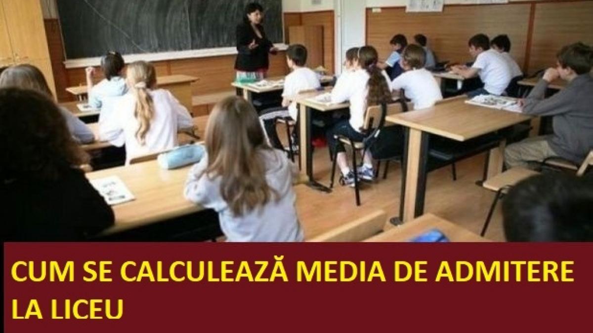 Rezultate la Evaluarea Naţională 2019. Cum se calculează MEDIA DE ADMITERE LA LICEU 