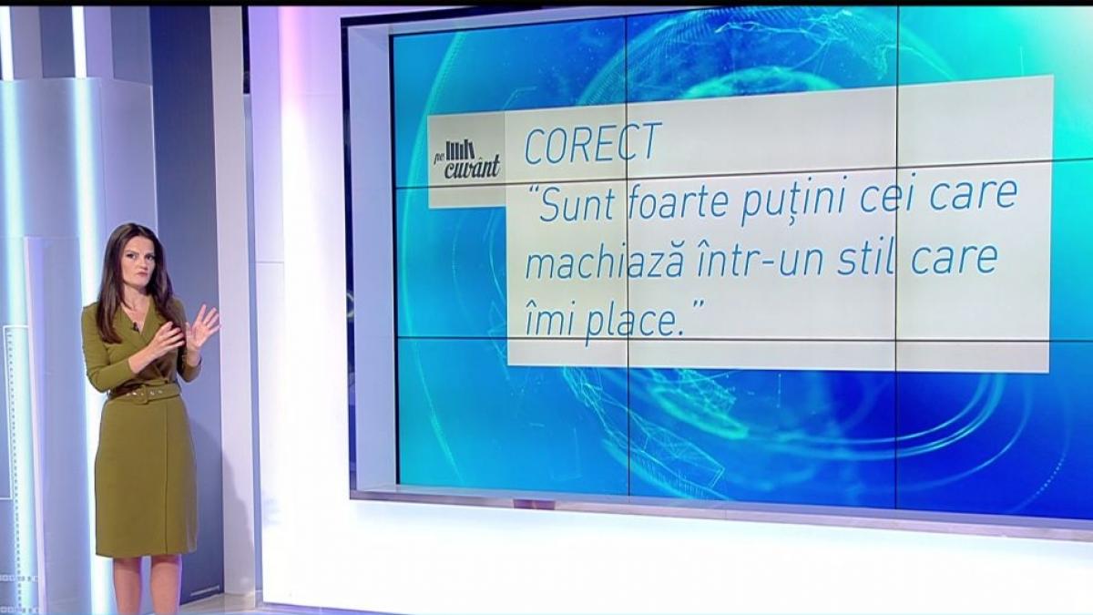 Pe cuvânt, cu Ana Iorga. Cum se face corect acordul verbului ''a plăcea''