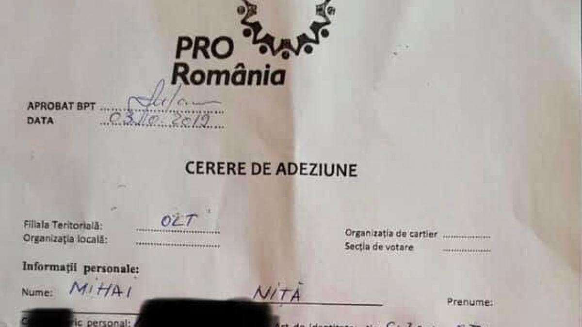 Tabăra pro-Guvern mai pierde un parlamentar, înaintea moțiunii de cenzură. Deputatul Mihai Niţă a trecut la PRO România