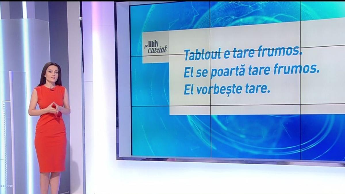 Pe cuvânt, cu Ana Iorga. Este sau nu corect să spunem "Mă bucur tare!"