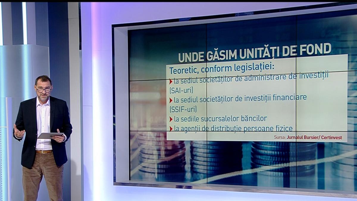 Jurnalul de economie cu Daniel Apostol. Cum putem cumpăra unități de fond