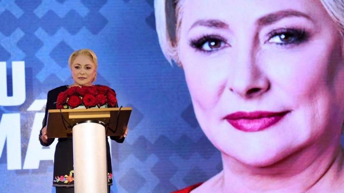 Viorica Dăncilă: „Nu există să nu intrăm în turul doi. Sunt singurul contracandidat al lui Iohannis”