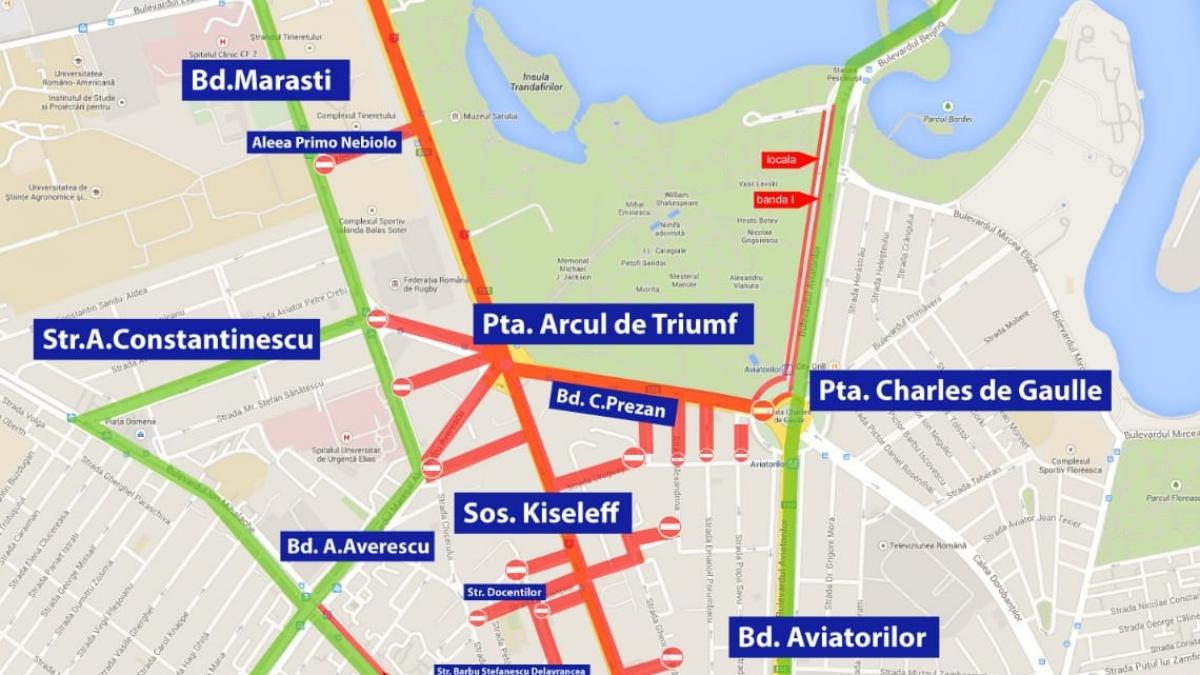 Parada de 1 Decembrie. Restricții de trafic și rute ocolitoare