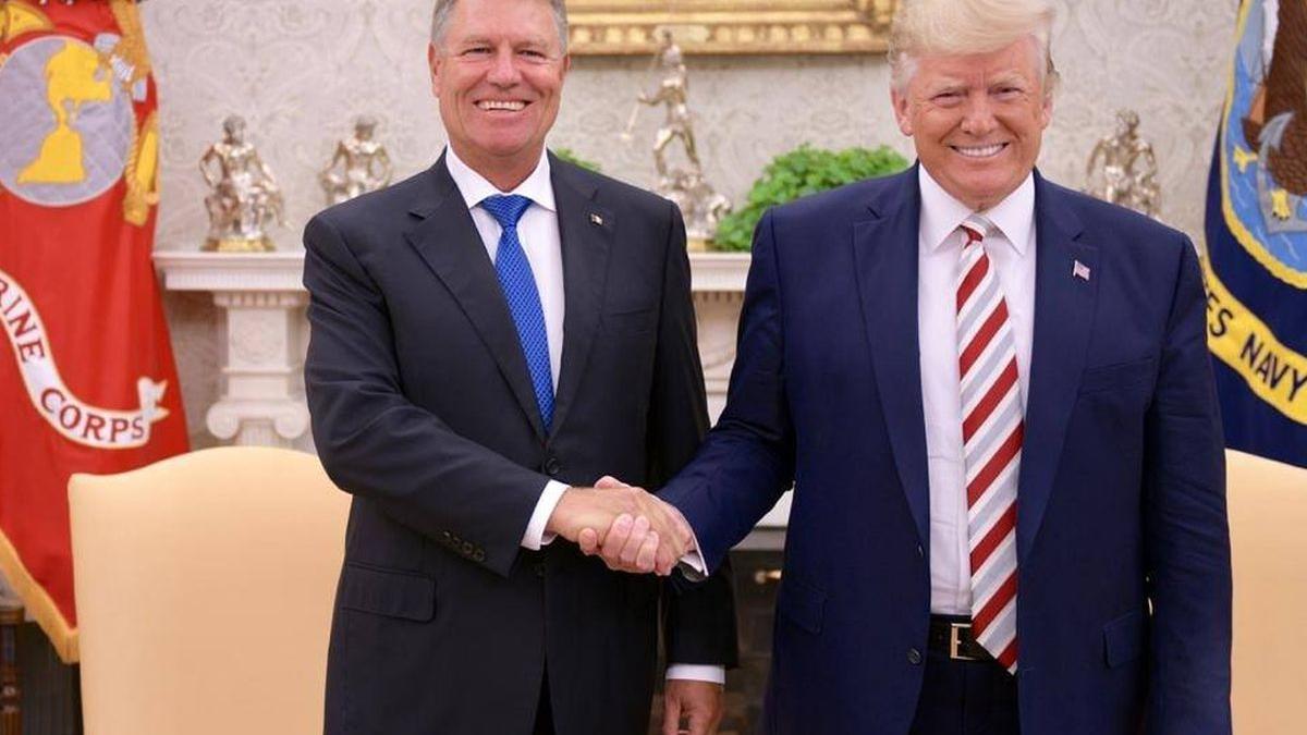 Donald Trump, mesaj pentru Klaus Iohannis de Ziua Națională