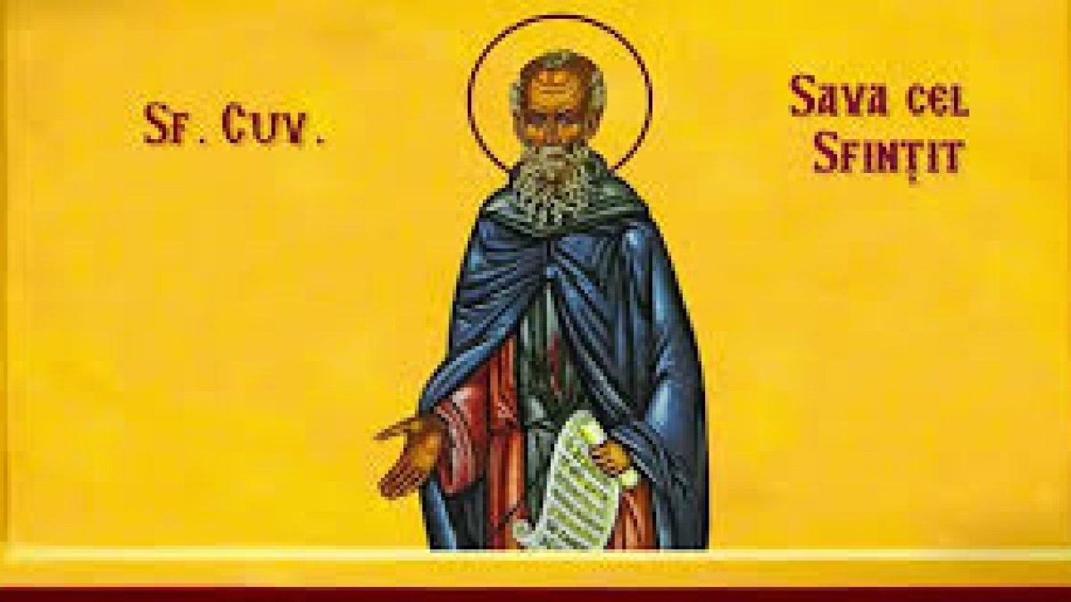 Calendar ortodox 5 decembrie 2019. Sărbătoare de Sfântul Sava