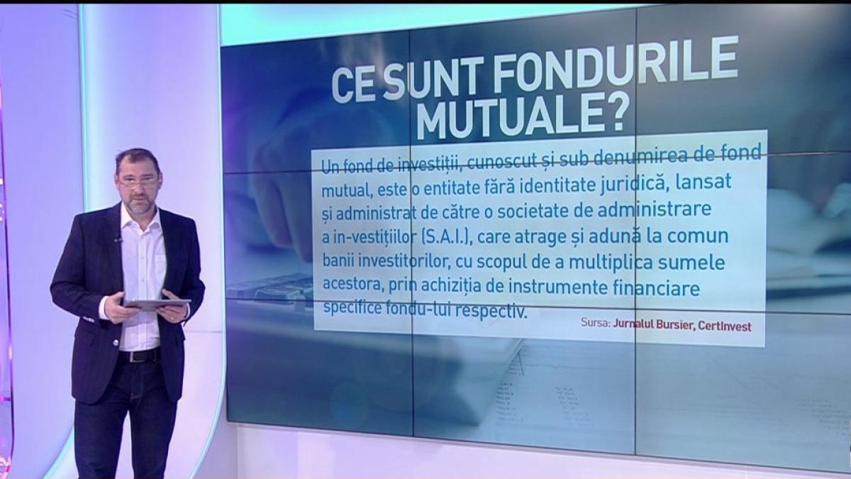 Jurnalul de economie, cu Daniel Apostol. Avantajele investirii în fondurile mutuale