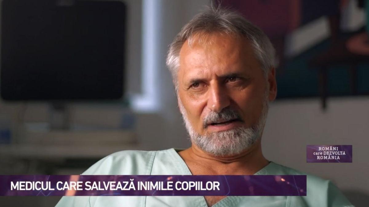 Români care dezvoltă România: Medicul care salvează inimile copiilor 