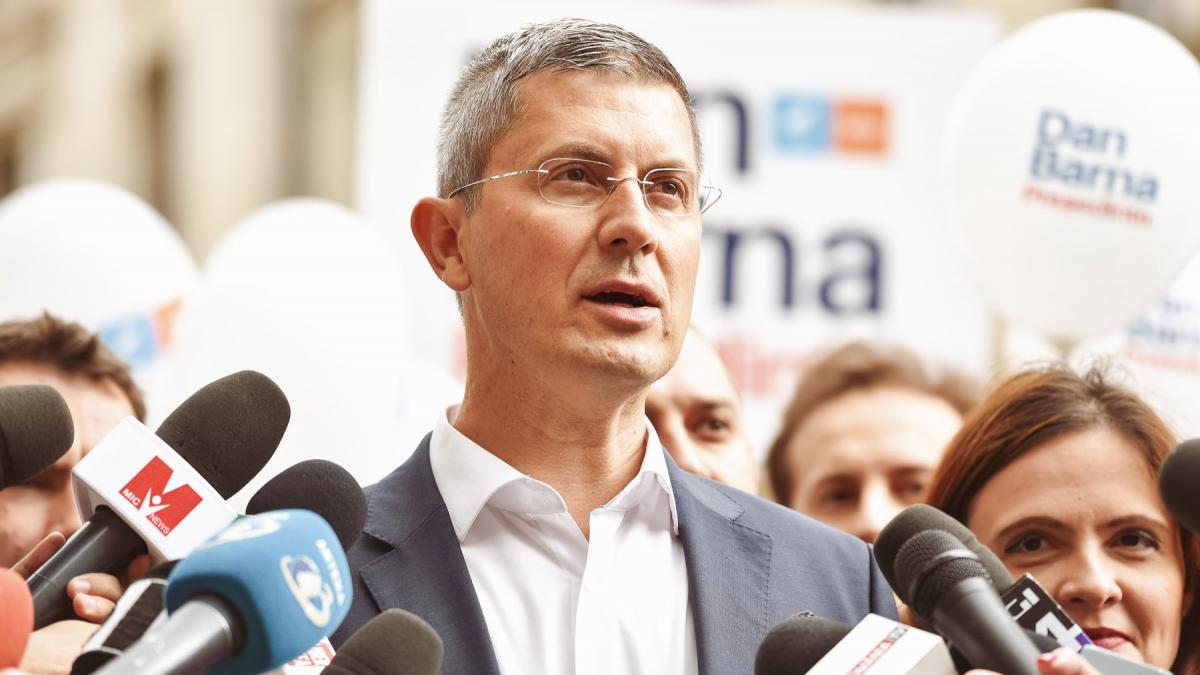 Dan Barna, mesaj categoric în Parlament: USR nu votează moţiunea de cenzură