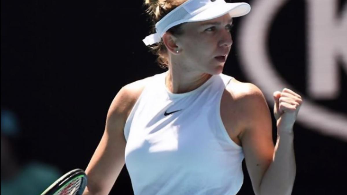 Simona Halep a stârnit hohote de râs la Dubai, după victoria cu Ons Jabeur