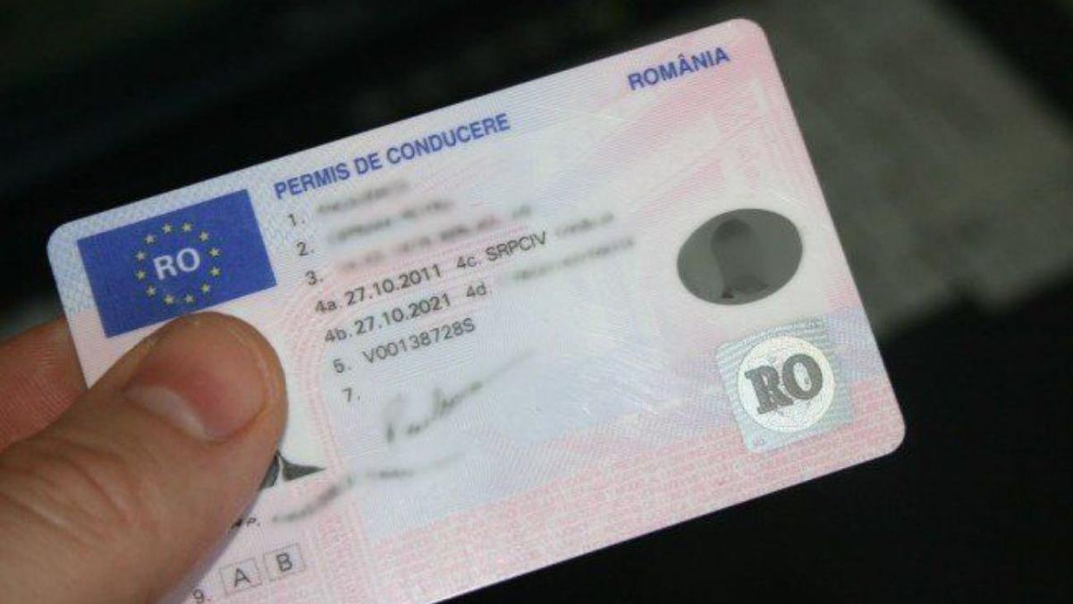 A încercat să iasă din țară cu un permis auto cumpărat cu 400 de euro