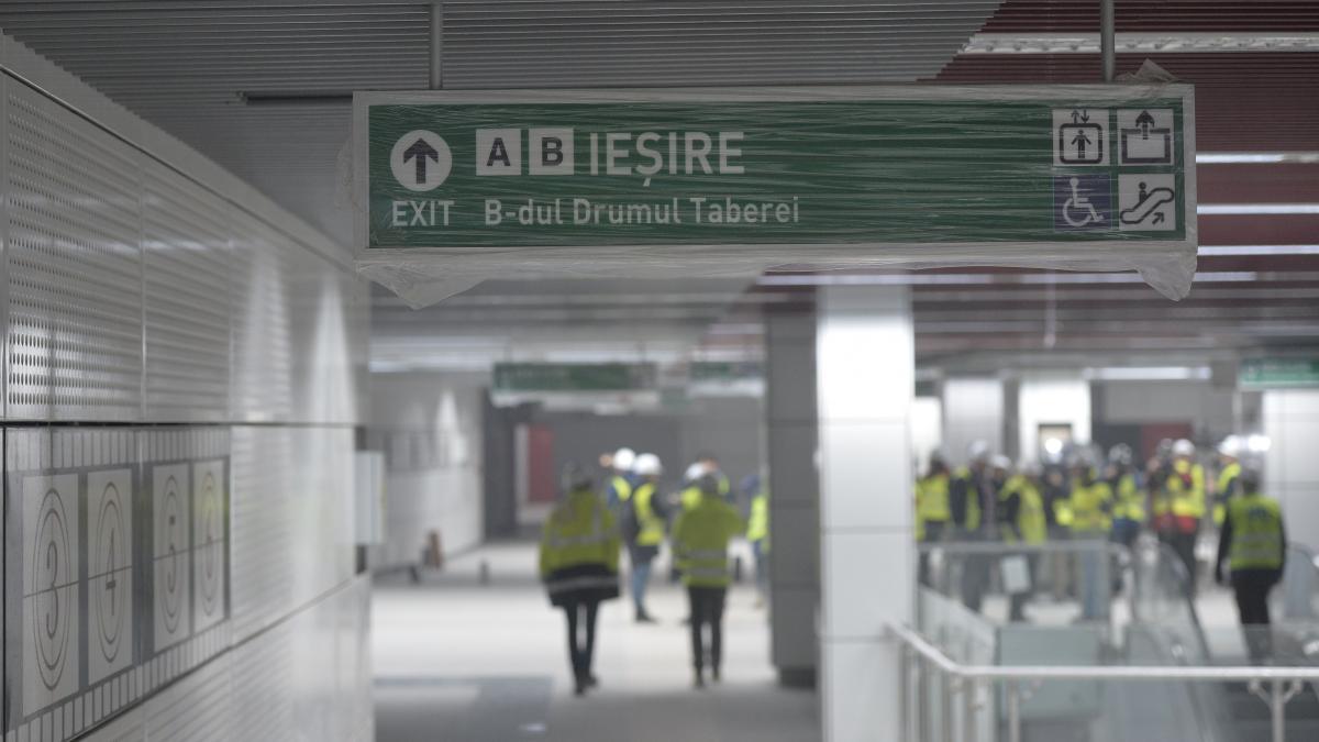 Metroul din Drumul Taberei, amânare cu scuze. Ar fi trebuit să fie dat în folosință săptămâna viitoare