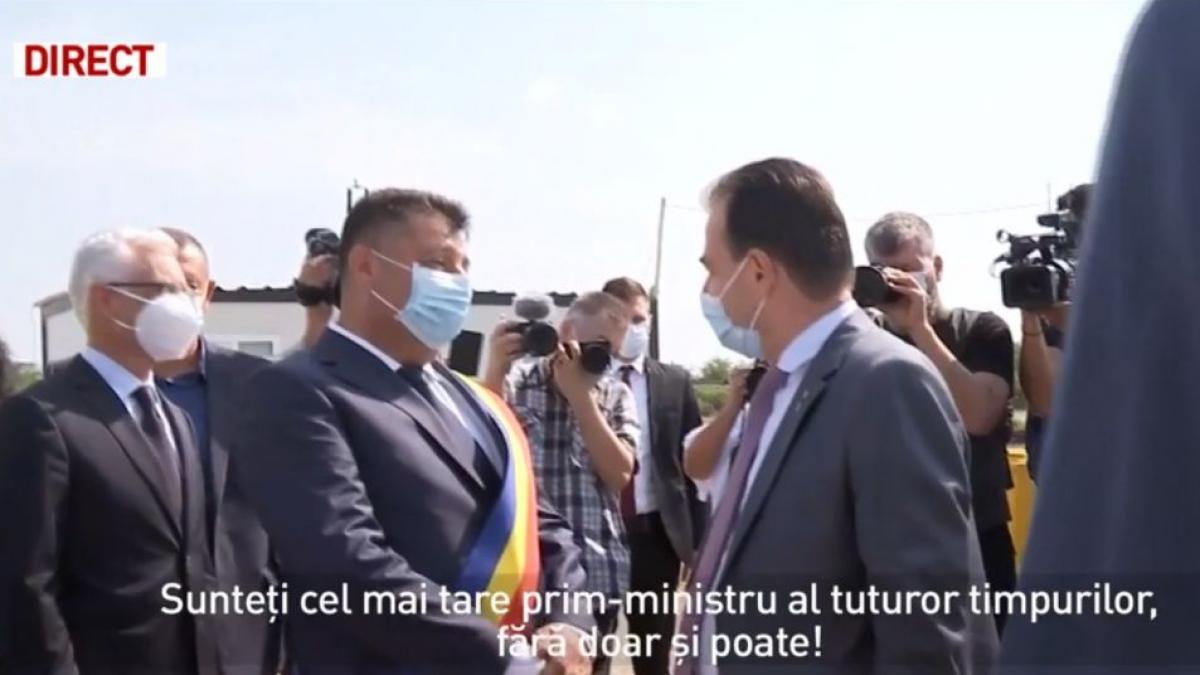 Moment de tot râsul la Dâmboviţa! Cu cine a fost confundat premierul Ludovic Orban