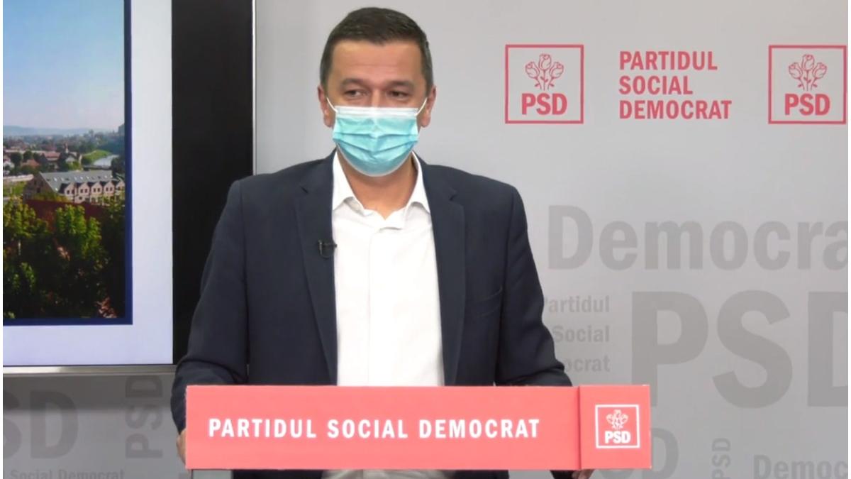 Sorin Grindeanu, mesaj pentru Victor Ponta: "Vrea să rupă voturi ca să intre în Parlament“