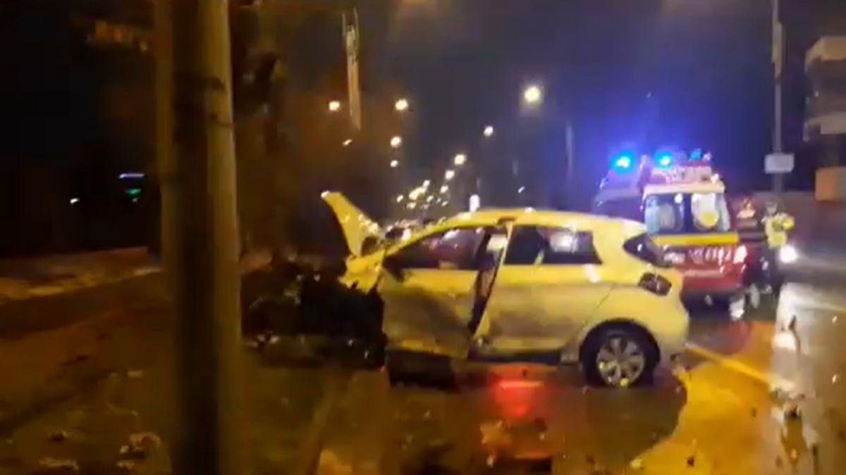 Accident grav în Capitală! O persoană a ajuns în stare gravă la spital