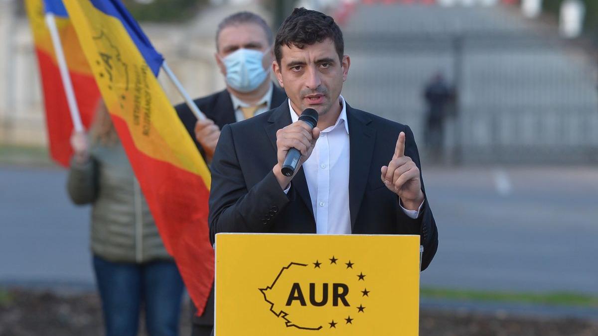 George Simion (AUR): Avem o problemă cu UDMR şi credem că n-ar trebui să fie în Parlament