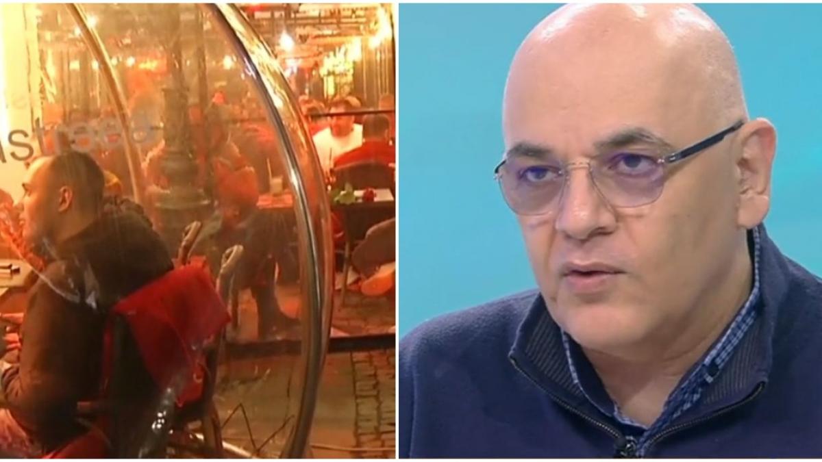 Raed Arafat, despre un local din Centrul Vechi al Capitalei: ''Terasa asta, în mod normal este interzisă''