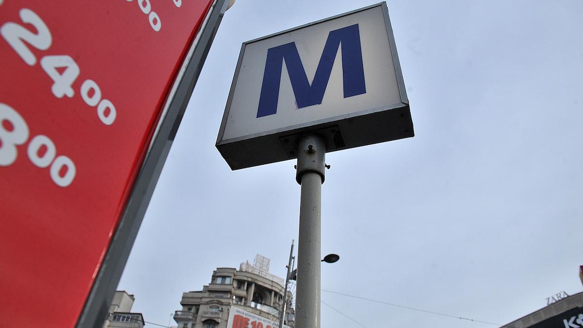 Staţia de Metrou Pipera închisă parţial 