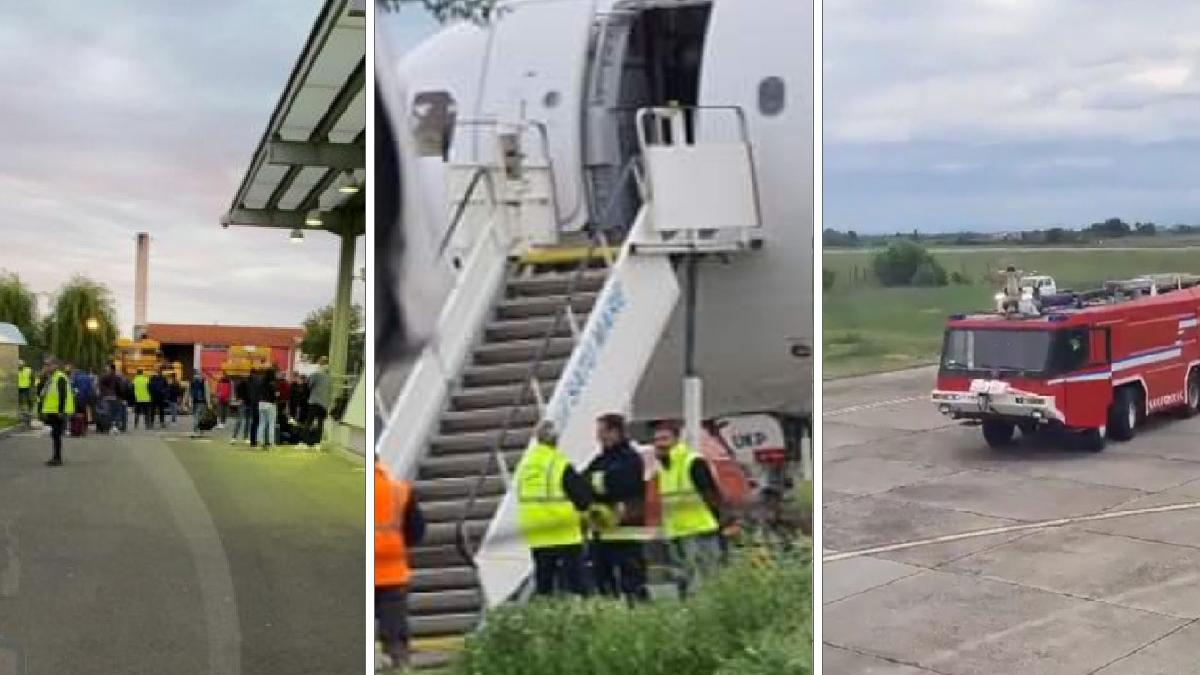 Pasagerii Unui Avion Care Circula Pe Ruta Satu Mare Londra Au Fost EvacuaÅ£i De UrgenÅ£Äƒ S A SimÅ£it Miros De Combustibil