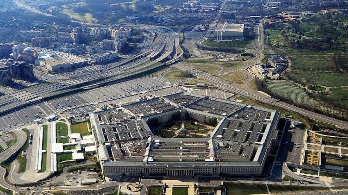 Pentagon aerial view