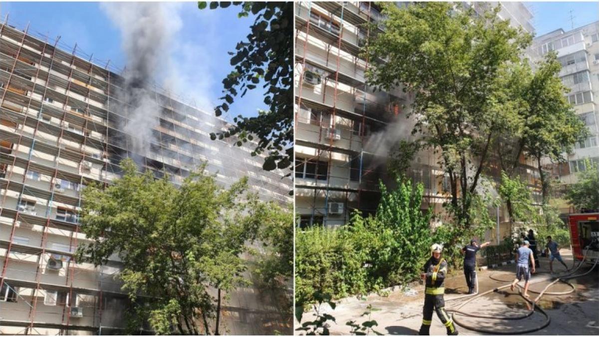 Bucureştenii care au rămas fără locuinţe în urma incendiului din Sectorul 5 au fost cazaţi la hotel