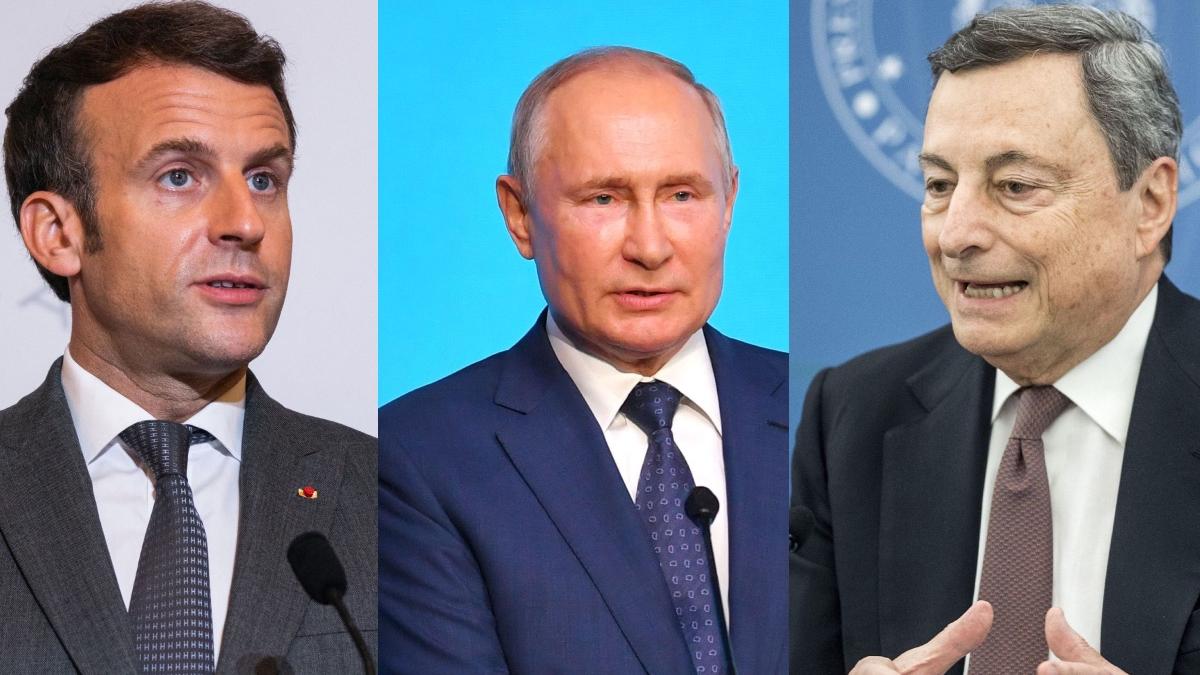 emmanuel-macron-vladimir-putin-mario draghi