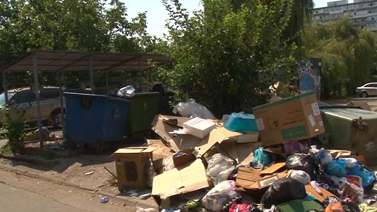 Oamenii din Ploieşti sunt disperaţi din cauza gunoaielor. Străzile s-au transformat în focare de infecţie, iar aerul a devenit irespirabil 